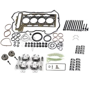 N12 N16 1.6L Engine Rebuild Kit - Gasket Seals Kit Bearings PISTON RING for BMW - Picture 1 of 10