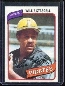 1980 Topps Baseball # 610 Willie Stargell (NM-MT+) Near Mint to Mint Plus - Picture 1 of 2