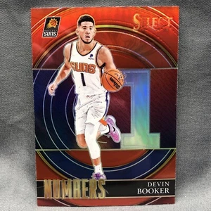 Devin Booker 2021-22 ausgewählte Basketball rote Zahlen Preis #37 - Bild 1 von 2