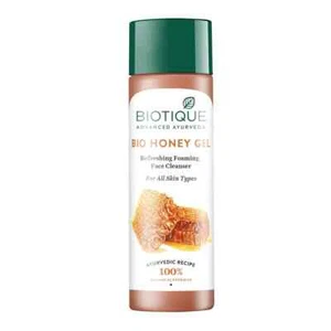 Biotique Honey Gel Soothe & Nourish Foaming Face Cleanser 4 All Skin Types 120ml - Picture 1 of 6
