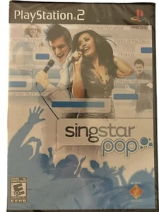 Playstation 2 SEALED Singstar Pop PS2 2007 sing star - Picture 1 of 6