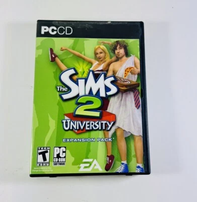 Sims 2: University (PC) Complete w/Manual ML358 - Image 1 of 3