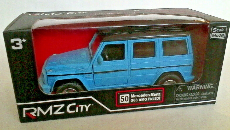 RMZ CITY COLLECTION MODELLO IN SCALA MERCEDES-BENZ G63 AMG 50 (W463)  - Immagine 1 di 1