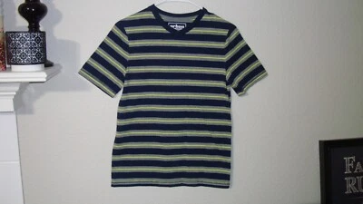 Camiseta Urban Pipeline a Rayas Azul Marino Gris y Amarillo Niños Talla Grande 14/16 Foto 1 de 4