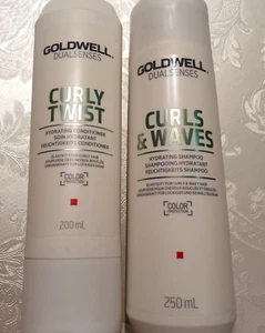 GOLDWELL  DUALSENSES Curls Twist Conditioner & Weves Hydrating Shampoo  COLOR   - Bild 1 von 2