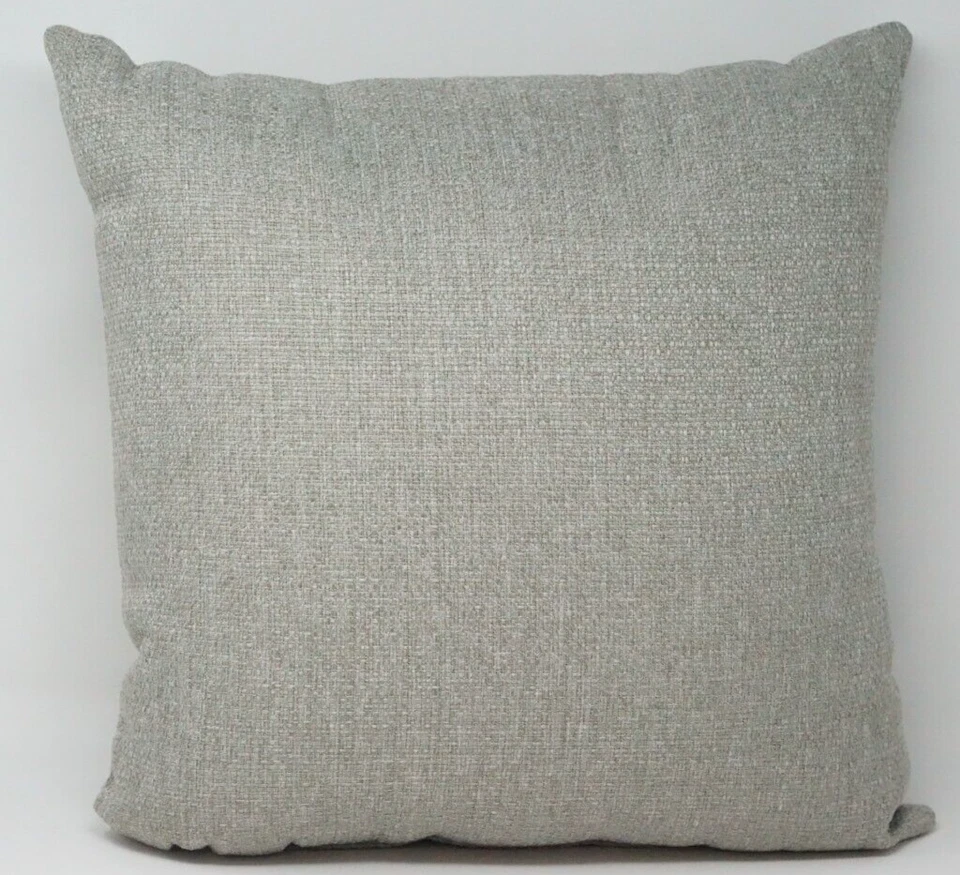 Pillow Perfect Made in U.S.A. Chenille 16" x 16" Decorative Throw Pillow - Gray - Image 1 of 3