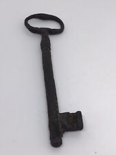 vintage Antique Key 17th to 18th Century Jail Or Prison hand made  Wrought Iron