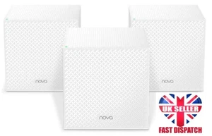 Tenda MW12  Whole Home Mesh Wi-Fi System (3-Pack) 6000sq² Wi-Fi  AC2100 (NO BOX) - Picture 1 of 8