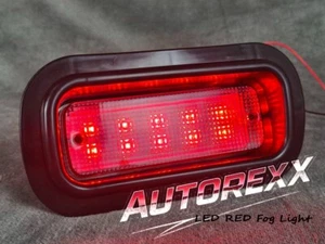New For Honda Accord Civic Acura Prelude Rear Bumper Red LED Fog Light Lamp 1pc - Bild 1 von 3