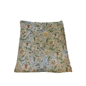 Waverly Floral & Geometric Reversible Comforter 100% Cotton Queen Romance Garden - Picture 1 of 6