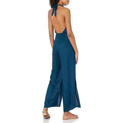 *BCBGMAXAZRIA* MONO/CUBRIMIENTO PARA MUJER EN AZUL TINTA - SUPER SEXY Y FLUIDO Foto 1 de 4