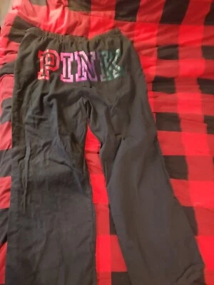 Womens Pink Lounge Pants  - Image 1 of 4