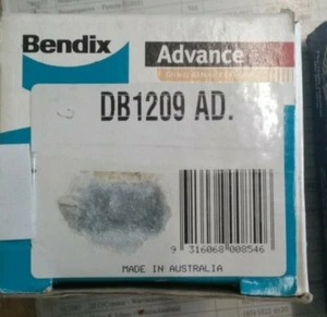DB1209AD - Front Brake Pad Set for Toyota Camry, Holden Apollo, Lexus ES300 - Picture 1 of 1