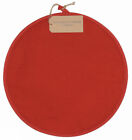 Cooks Classic 37cm Red Chefs Pad / Hob Cover with Terry Towelling