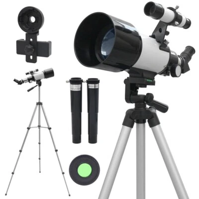 150X Refractive Astronomical Telescope Outdoor HD Night Vision Present DIY Kit - Image 1 of 4