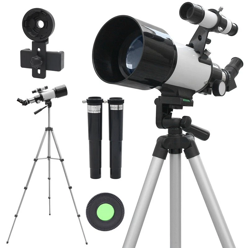 150X Refractive Astronomical Telescope Outdoor HD Night Vision Present DIY Kit - Image 1 of 4