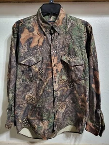True Timber Camouflage Jagd Knopf Langarm Hemd Herren MEDIUM Heavyweight - Bild 1 von 4
