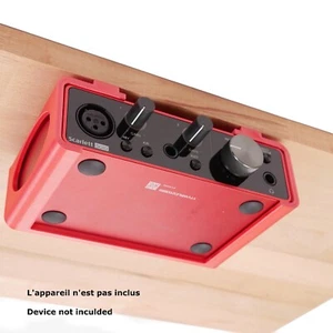 Focusrite Scarlett SOLO 3éme Gén- Support de montage sous tablette/Bureau - Zdjęcie 1 z 8