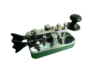Klucz automatyczny i ręczny CW Morse Code keyer HF Shortwave - Zdjęcie 1 z 1
