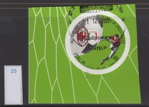 FRANCOBOLLO ITALIA 2022 Milan campione d'Italia usato - Imagen 1 de 1