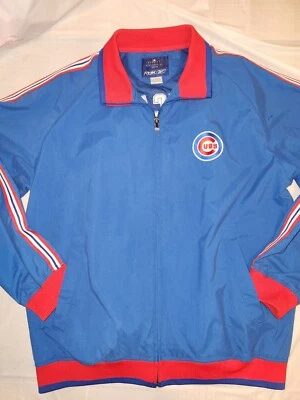 Chaqueta con cremallera vintage rara Chicago Cubs RbK talla L para hombre, 100 % poliéster  Foto 1 de 4
