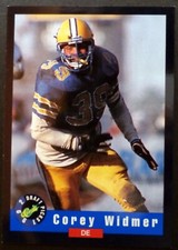 CORY WIDMER - 1992 Classic Draft Picks - New York Giants
