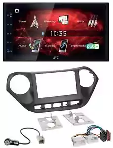 JVC DAB USB Bluetooth 2DIN MP3 Autoradio für Hyundai i10 (ab 2013) - Bild 1 von 5