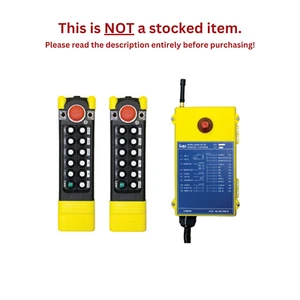 CONDUCTIX RADIO REMOTE KIT, SAGA K4 SERIES, 12-BUTTON, 2-SPEED, 2 TX, 110 VAC - Picture 1 of 3