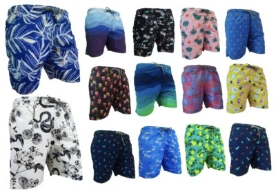 Men's Swimming Shorts Summer Quick Dry Surf Trunks Beachwear Mesh Net Swim Short - Image 1 of 4