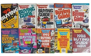 Vintage Consumer Reports Buying Guide Lot Magazine 88 90 92 93 94 95 96 97 98 99 - Bild 1 von 4