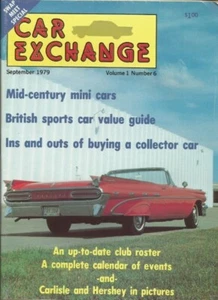 CAR EXCHANGE 1979 SEPT - CORVAIR, POSTWAR COMPACTS, MID-CENTURY MINI CARS - Imagen 1 de 1