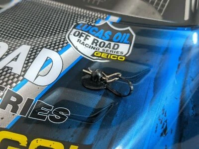 20-PCS: RC BODY POST WASHERS w/ CLIPS. 1/10 SCALE, FITS TRAXXAS SLASH ARRMA LOSI - Image 1 of 4