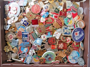 KONVOLUT UDSSR SOWJETZEIT VINTAGE EMAILLE PINS, ABZEICHEN KALTER KRIEG KOMMUNISMUS CCCP 80P - Bild 1 von 2