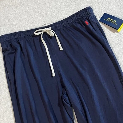 Pantalones Polo Ralph Lauren Supreme Comfort para dormir/salón para hombre 1X azul marino nuevos con etiquetas Foto 1 de 4