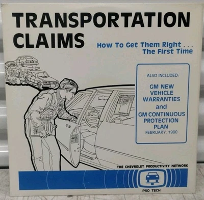 Chevrolet Pro Tech Dealership Training Laserdisc Transportation Claims - Image 1 of 4