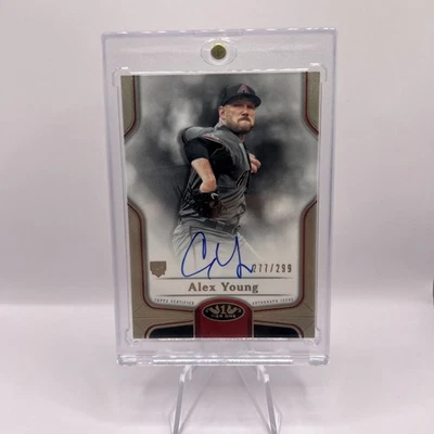 2020 Topps Tier One - Breakout Autographs Alex Young #BOA-AYO /299 (AU, RC) - Image 1 of 2