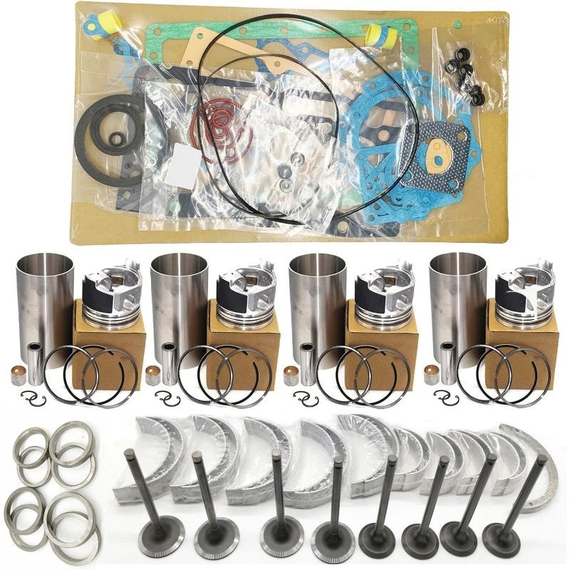 Overhaul Rebuild Kit for Cummins Engine 4BT3.9 Hyundai Excavator R130-5 - Image 1 of 1
