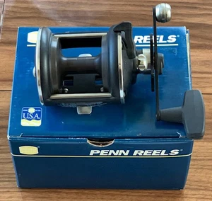 PENN 545GS BAITCAST REEL GEAR RATIO 6.0:1 STAR DRAG SALTWATER FISHING GRAPHITE - Picture 1 of 5