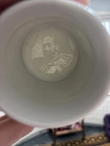 1902 Coronation Small Lithophane Mug - Widnes - Picture 1 of 9