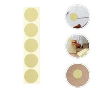 200 Pcs Adesivo Stencil Ufficio Etichette Termiche Rotonde Adesivi in rilievo - Imagen 1 de 12