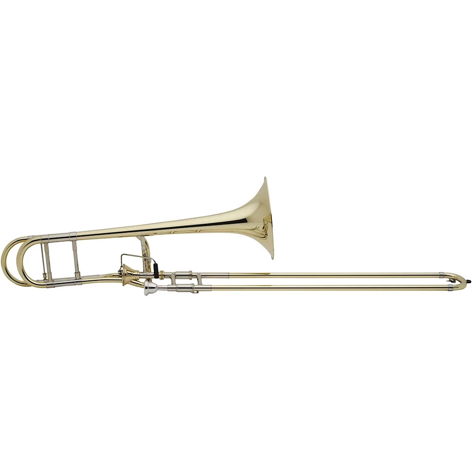 Bach 42AF Stradivarius Flujo Axial Accesorio F Trombón Laca Amarillo Latón Bll Foto 1 de 1
