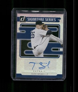 2021 Panini Donruss Tarik Skubal Signature Series Rookie RC Auto Detroit Tigers - Picture 1 of 2