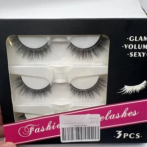 Neue Fashion Wimpern, wasserfeste selbstklebende Wimpern, Glamourös, Volumen - Bild 1 von 3