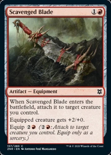 Scavenged Blade - Zendikar Rising - English - NM - MTG - Image 1 of 1