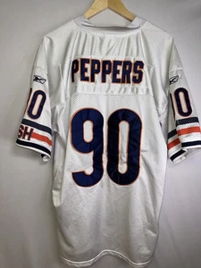 Maglia NFL Reebok Chicago Bears #90 Julius Peppers taglia 54 autentica cucita - Foto 1 di 11