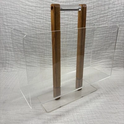 Grosfeld Mid-Century Modern Book / Magazine Stand (vintage 1970s) - Image 1 of 4