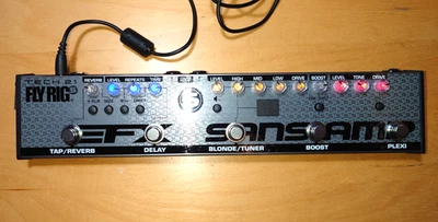 Tech 21 NYC  Sansamp Fly Rig 5 V2  Multieffekt Gitarren Bodenpedal   - Bild 1 von 3