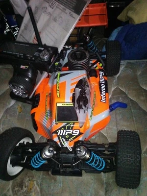 Kyosho Inferno MP9 TK14 4WD Racing Buggy - Image 1 of 4