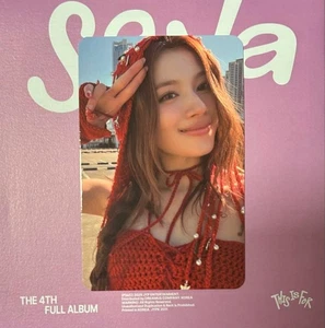 TWICE SANA THIS IS FOR Musicplant Photocard PC Photo card [Mint] - Picture 1 of 6