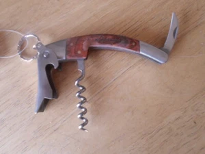 Stewe Vermont, Wine Opener, WAITERS,Corkscrew, Bottle Opener, Wood, Double - Picture 1 of 4